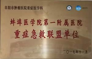 蚌埠医学院第一附属医院重病急救联盟单位