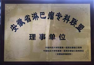 安徽省淋巴瘤专科联盟理事单位